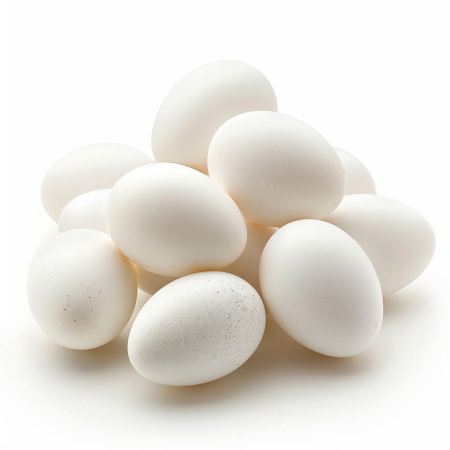 Яйцо куриное белое от фермерских кур 10шт.